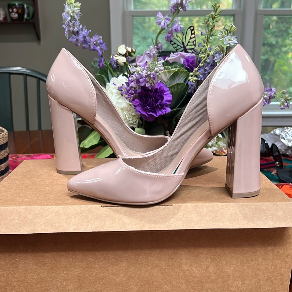 Neutral ASOS heels.